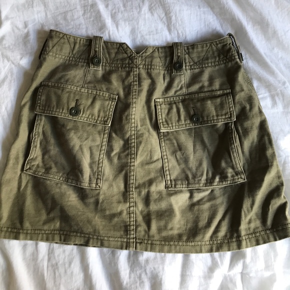 Free people army style mini skirt - Picture 2 of 3